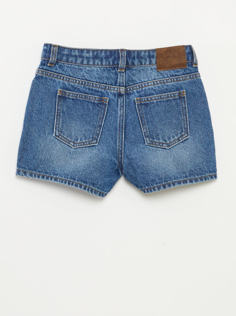 Short en jean Bleu - Kiabi
