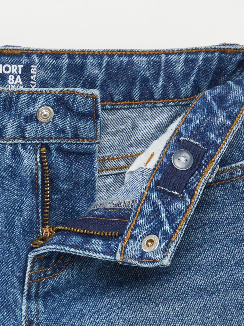 Short en jean Bleu - Kiabi