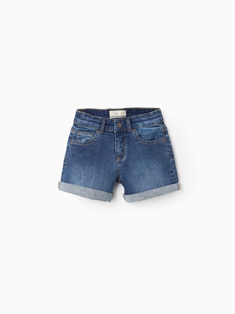 Short en Jean Bleu - Kiabi