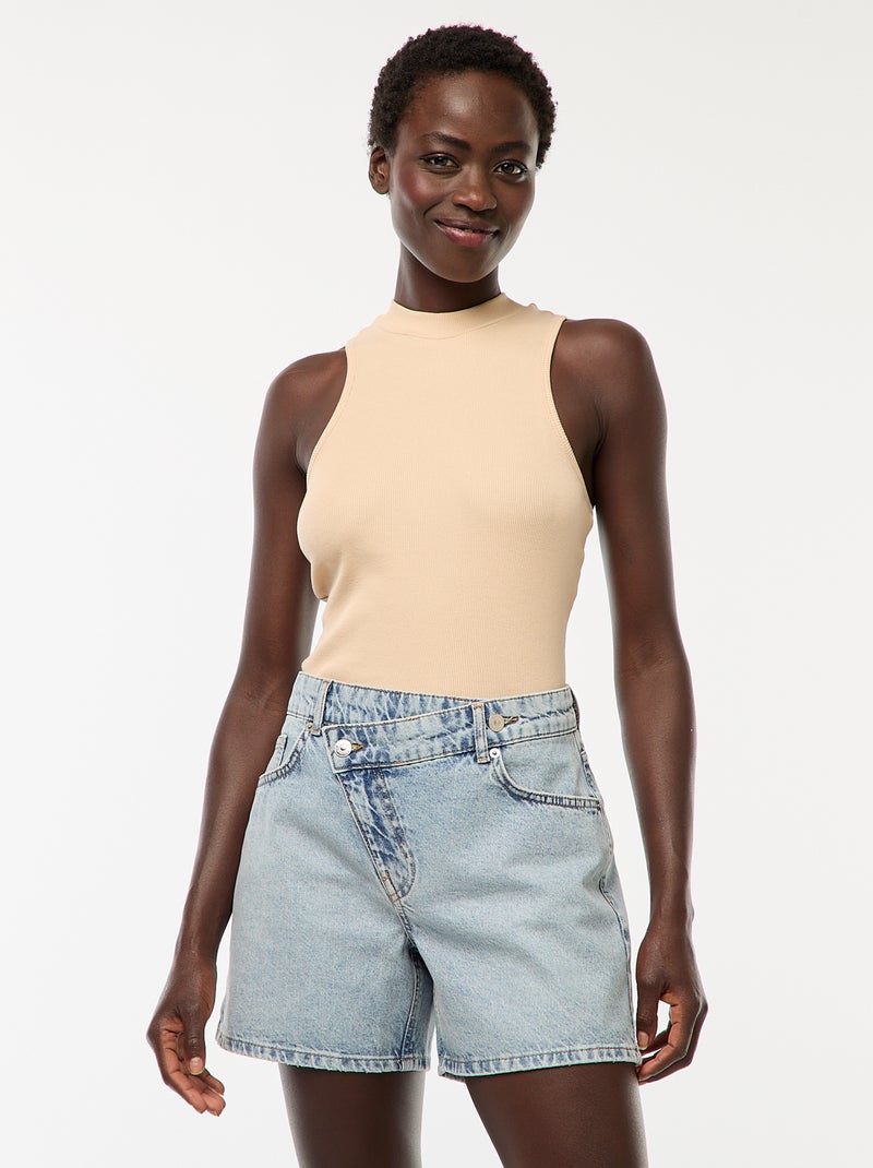 Short En Jean Bleu River Island Taille 8 (femme) – 99% Coton, Parfait état