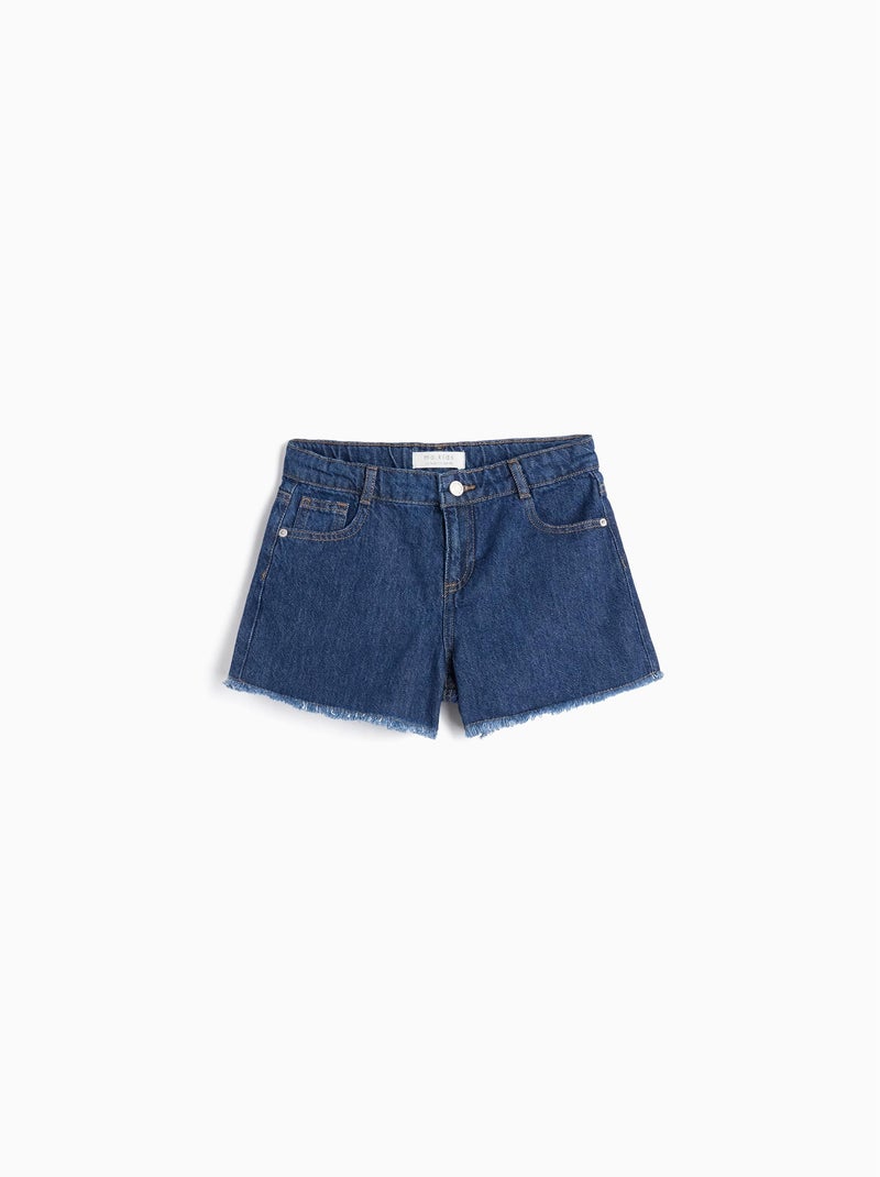 Short en jean Bleu - Kiabi