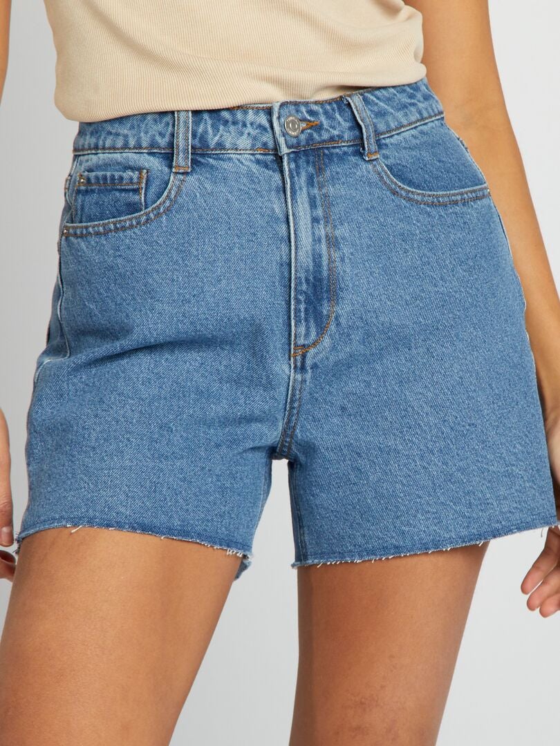 Short Coupé (cutt Off) Sean John - Taille 36 - Gris - Occasion En Très Bon état Pour Homme