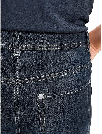 Short En Jean Coupe Droite - Taille Standard - helline