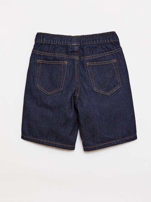 Short en jean élastiqué - Kiabi