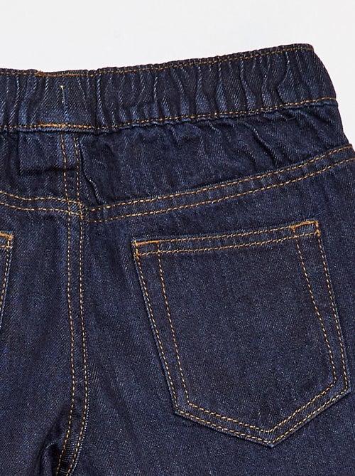 Short en jean élastiqué - Kiabi