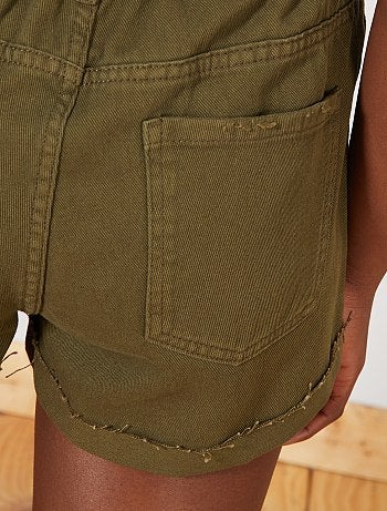 Short en jean élastiqué - Kiabi