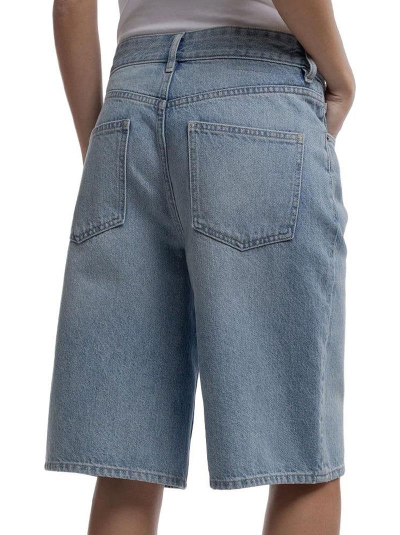 Short en jean Femme Teddy Smith Bleu - Kiabi