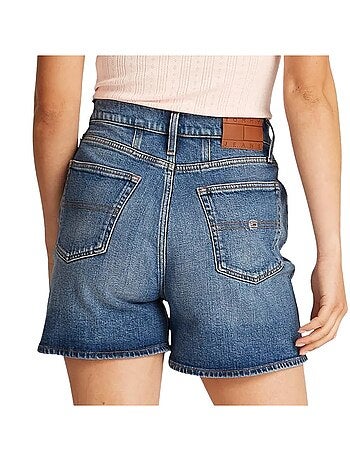 Short en Jean Femme Tommy Hilfiger Mom