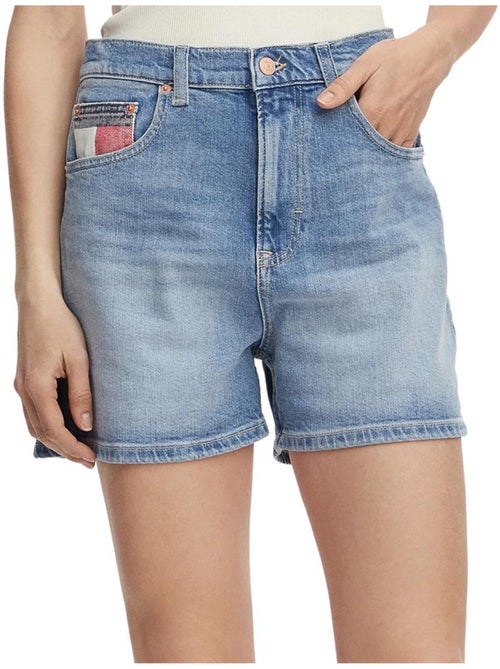Short en Jean Femme Tommy Hilfiger Rwb - Kiabi