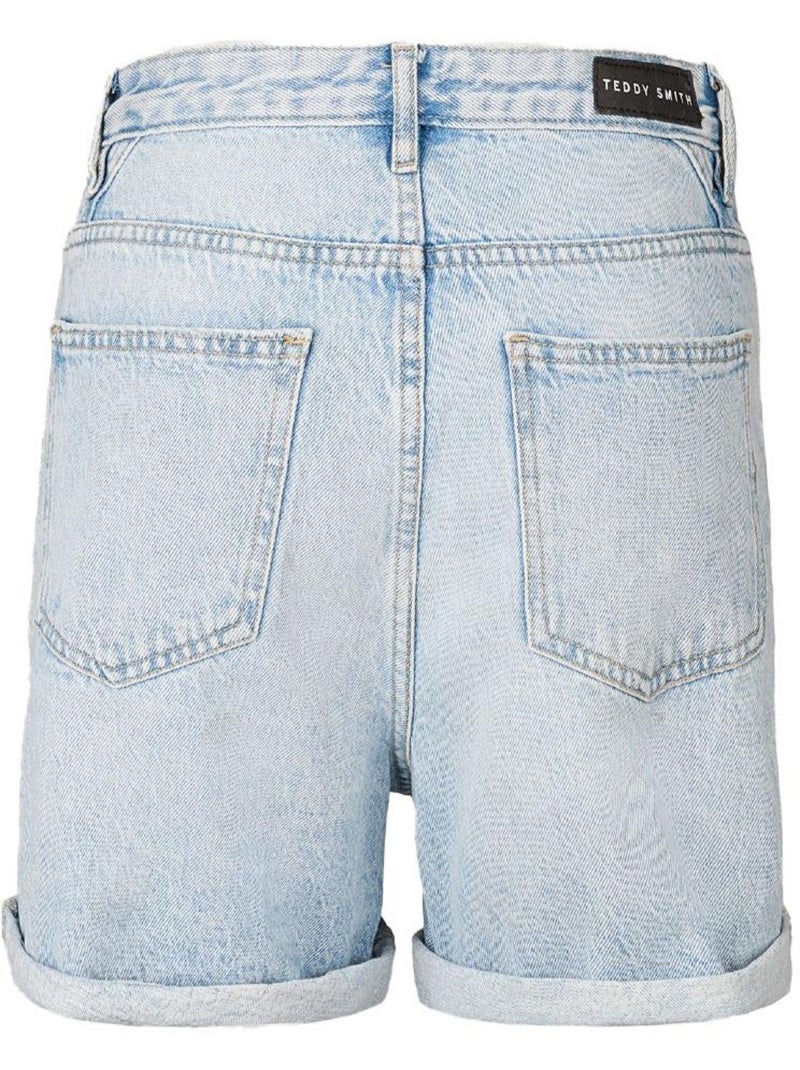 Short en Jean FemmeTeddy Smith Bleu - Kiabi