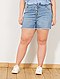     Short en jean finitions à cru vue 2
