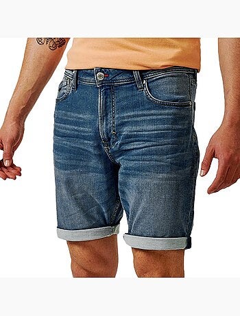 Short en Jean foncé Homme Kaporal VIXTO