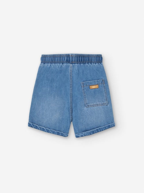 Short en Jean Léger avec Cordon - Kiabi