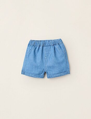 Short en Jean Léger en Coton