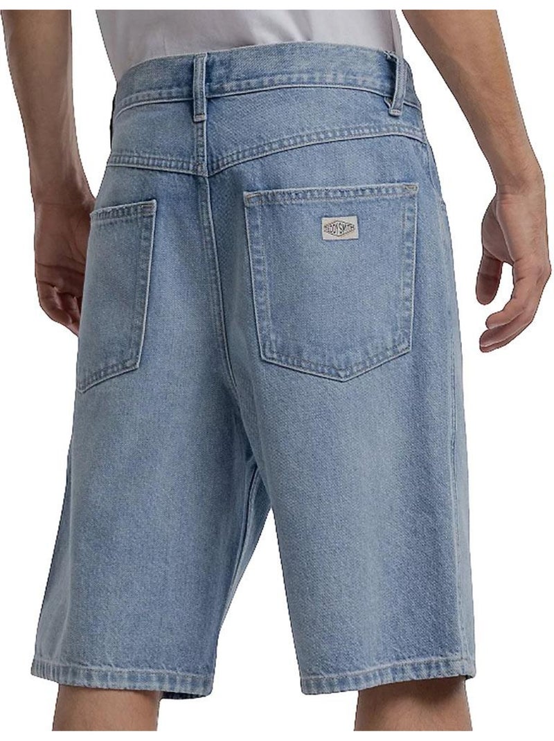 Short en Jean Loose Homme Teddy Smith Bleu - Kiabi