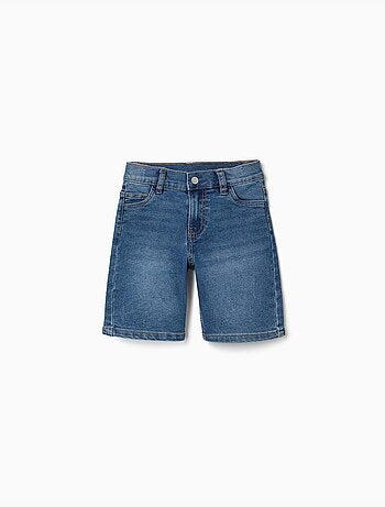 Short en jean midi avec cinq poches