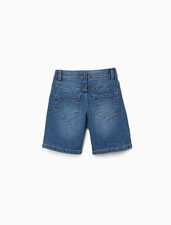 Short en jean midi avec cinq poches