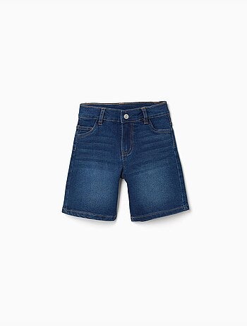 Short en jean midi avec cinq poches