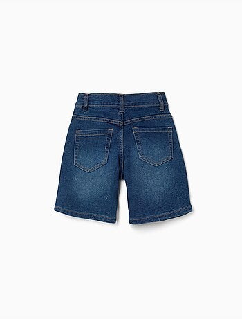 Short en jean midi avec cinq poches