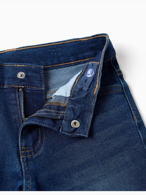 Short en jean midi avec cinq poches - Kiabi
