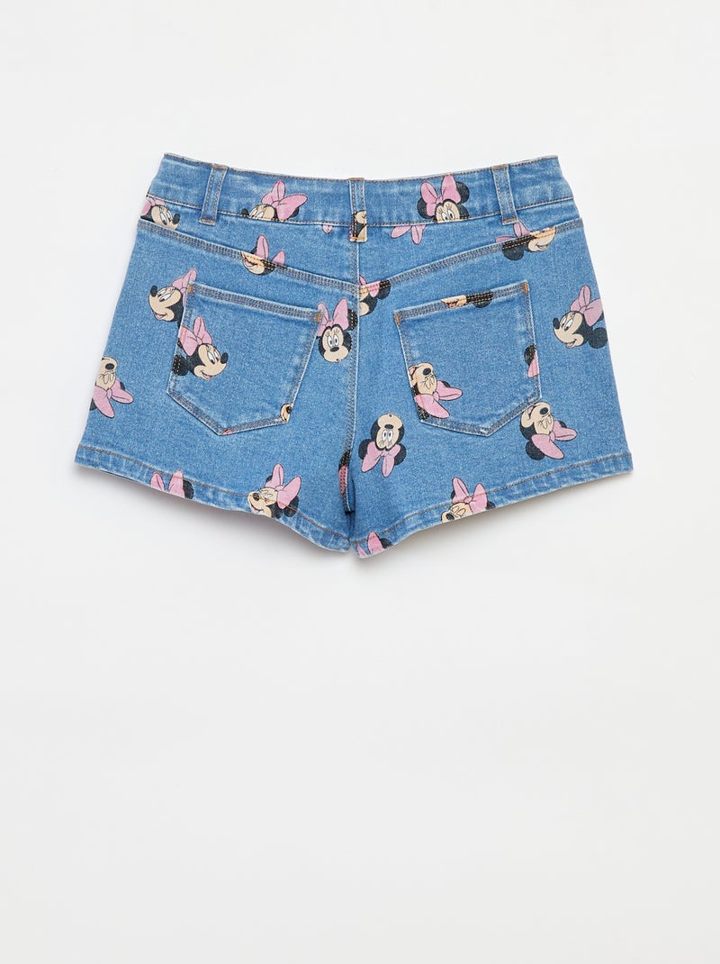 Short en jean 'Minnie' Bleu - Kiabi