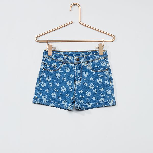 Short en jean 'Minnie' Fille bleu Kiabi 7,00€ Veste en jean imprimée 'Minnie' Fille bleu Kiabi 19,00€