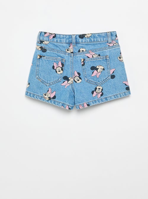 Short en jean 'Minnie' 'Disney' - Kiabi Short en jean 'Minnie' 'Disney' - Kiabi