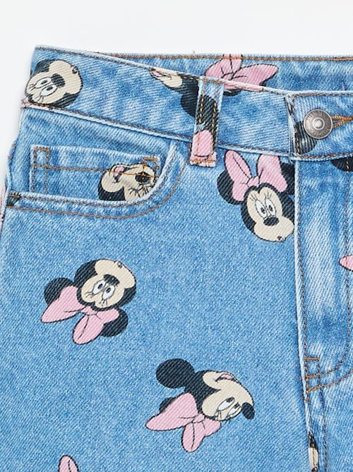 Short en jean 'Minnie' 'Disney' - Kiabi Short en jean 'Minnie' 'Disney' - Kiabi