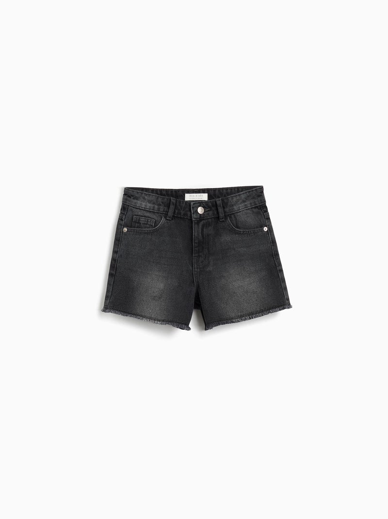 Short en jean MO Fashion Gris foncé - Kiabi