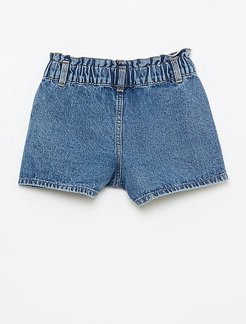 Short en jean paper bag