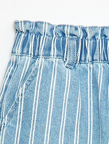Short en jean paper bag
