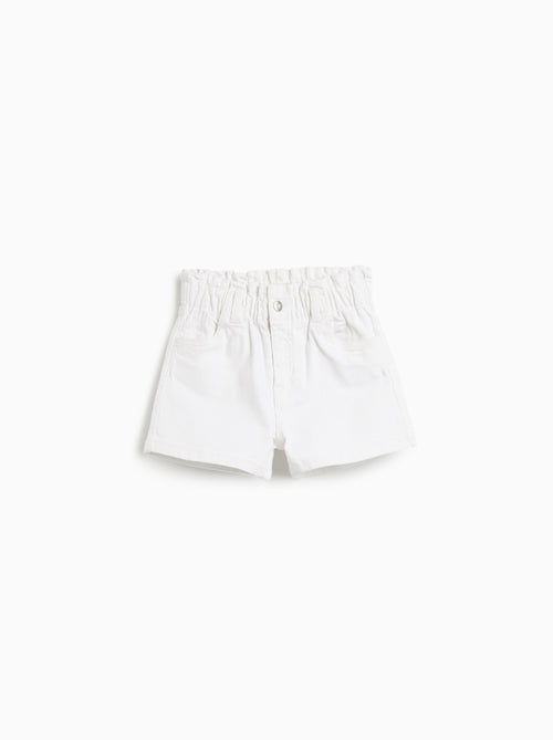 Short en jean paperbag MO Fashion - Kiabi