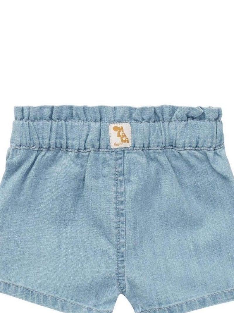Short en Jean pour Bébé Fille en Coton BCI Bleu - Kiabi