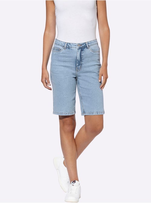 Short En Jean Qualité Coton - Taille Standard - helline - Kiabi