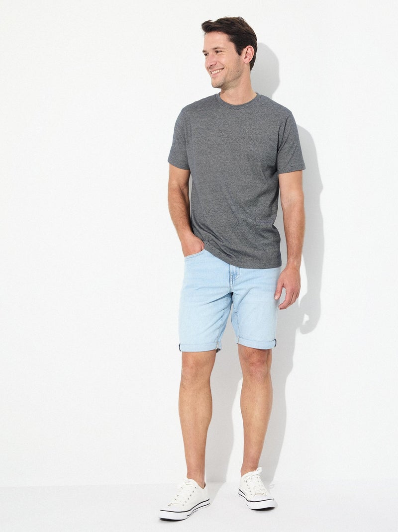 Short en jean slim fit MO Fashion Bleu - Kiabi