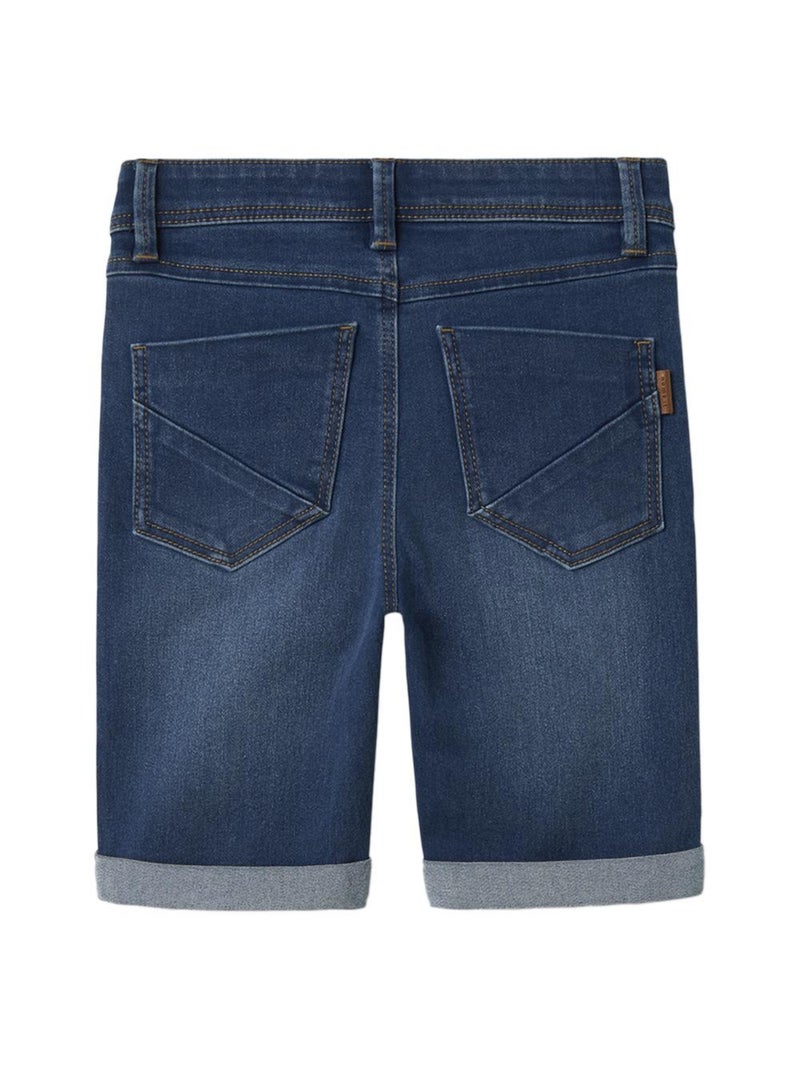 Short en jean Sofus en denim name-it Bleu denim - Kiabi