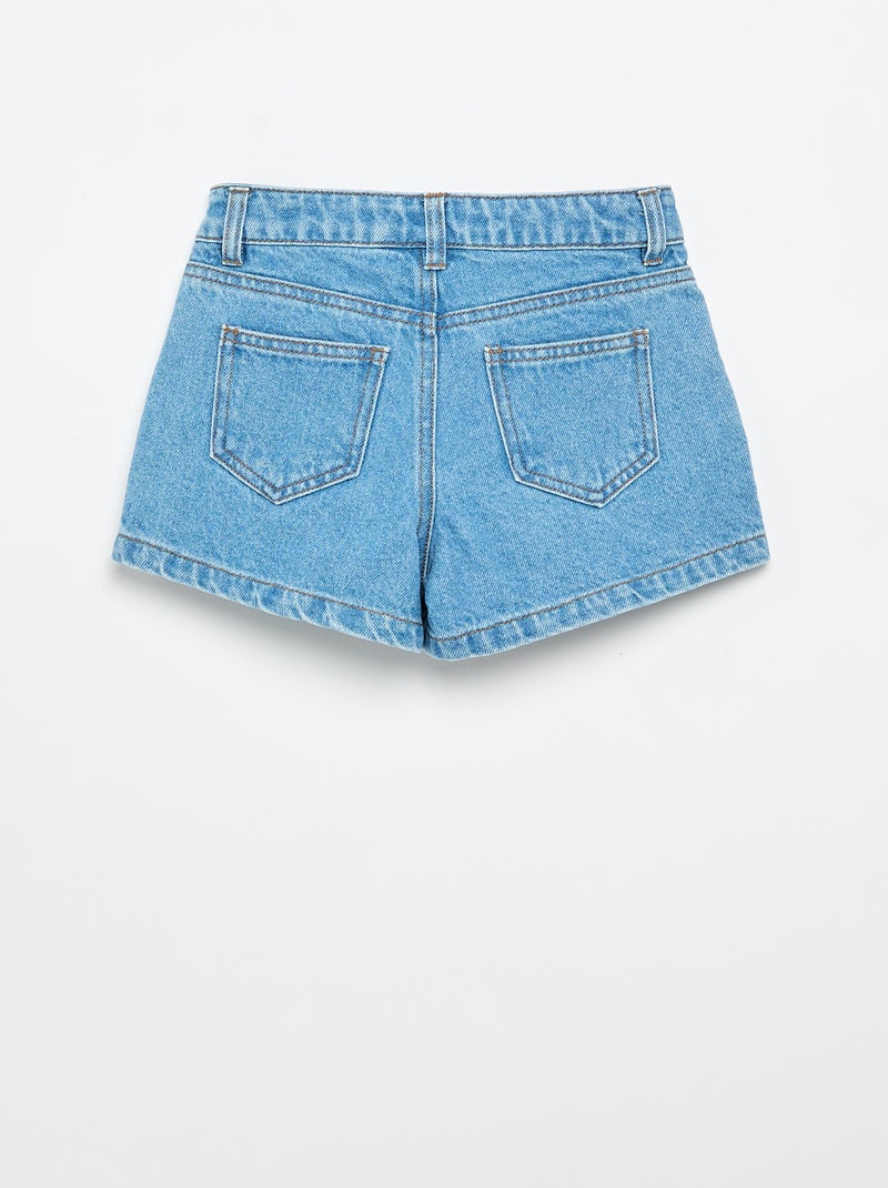Short en jean 'Stitch' 'Disney' Bleu - Kiabi