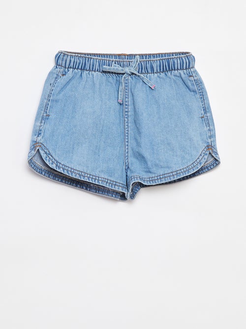 Short en jean uni - Kiabi