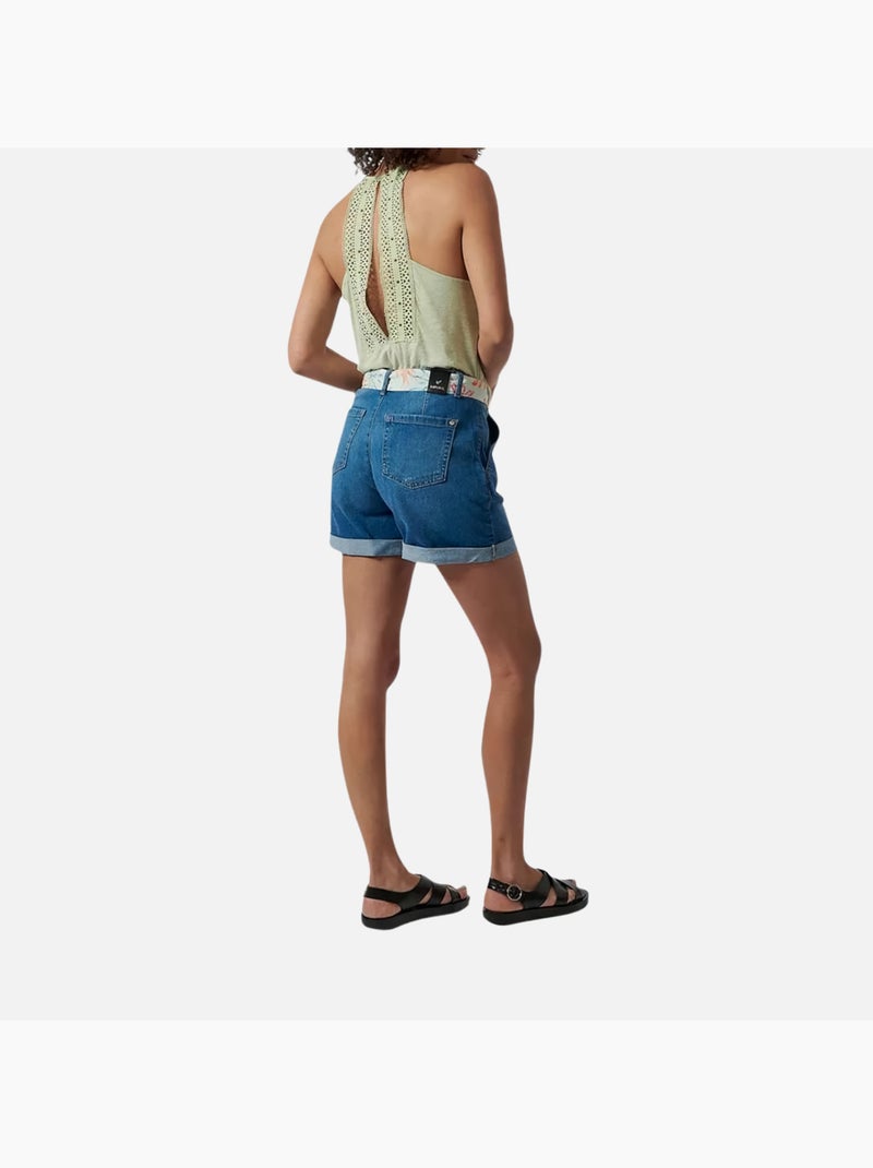 Short en Jeans Femme Kaporal Bleu jean - Kiabi