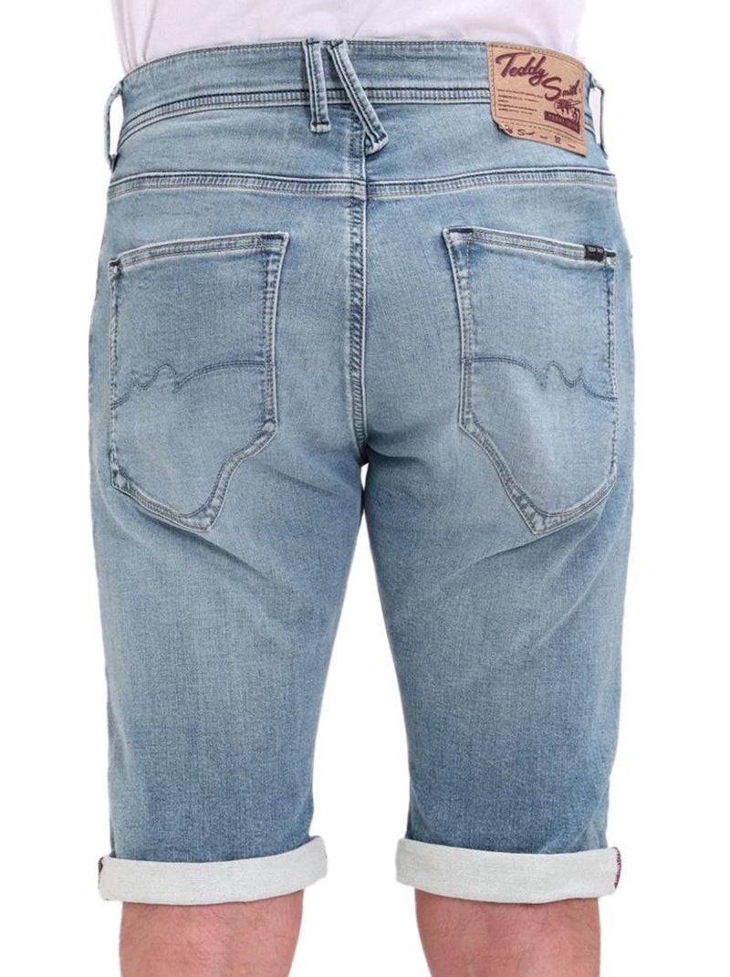 Short en Jeans Homme Teddy Smith Bleu jean - Kiabi