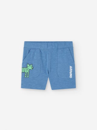 Short en Jersey avec Imprimés