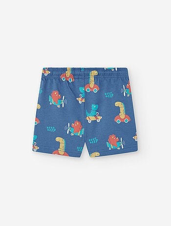 Short en Jersey avec Motif