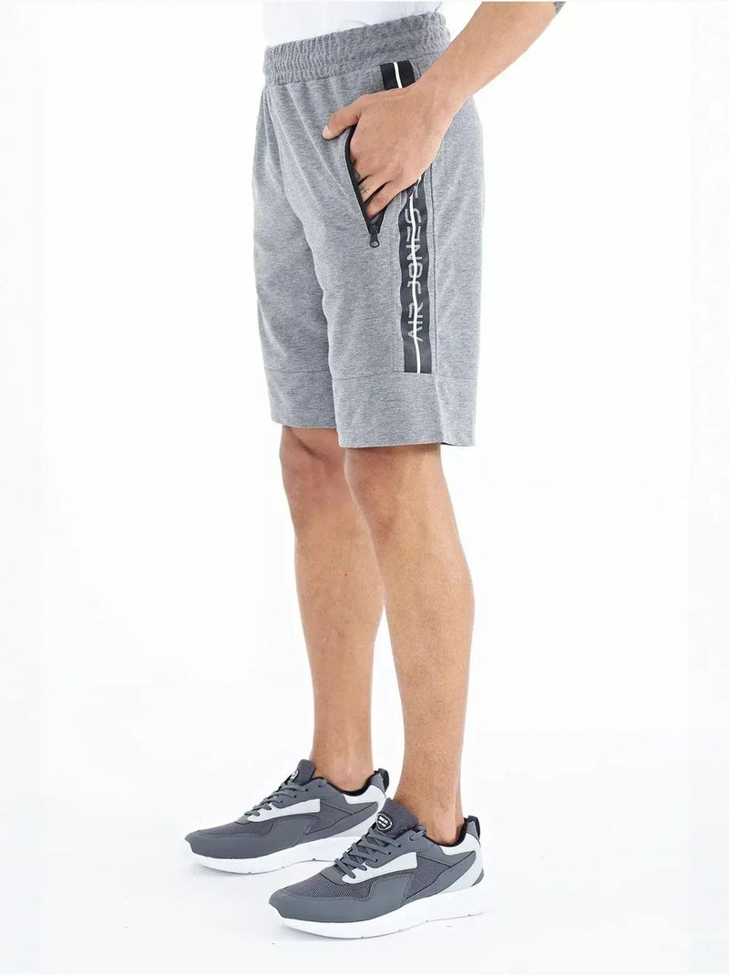Short en jersey homme à enfiler tommy Gris clair - Kiabi