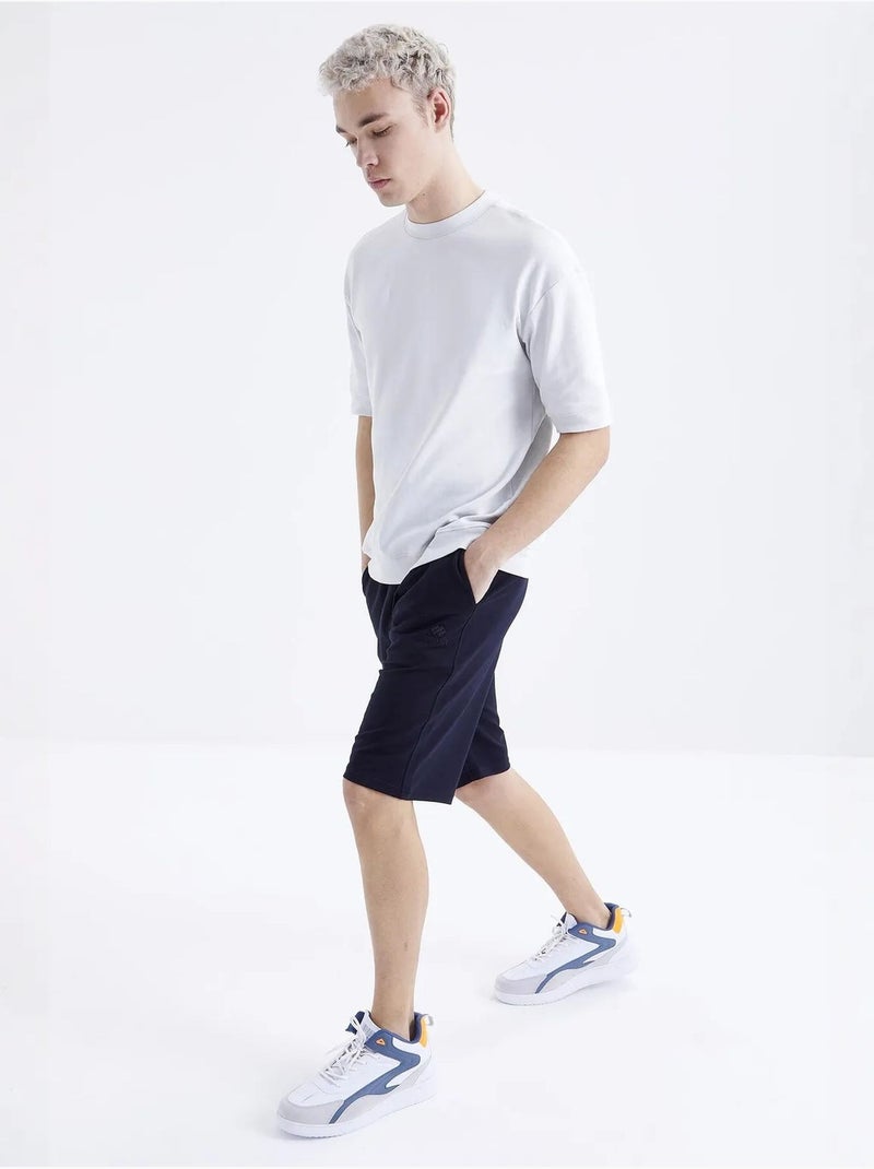 Short en jersey homme à taille coulissée tommy Bleu lagon - Kiabi