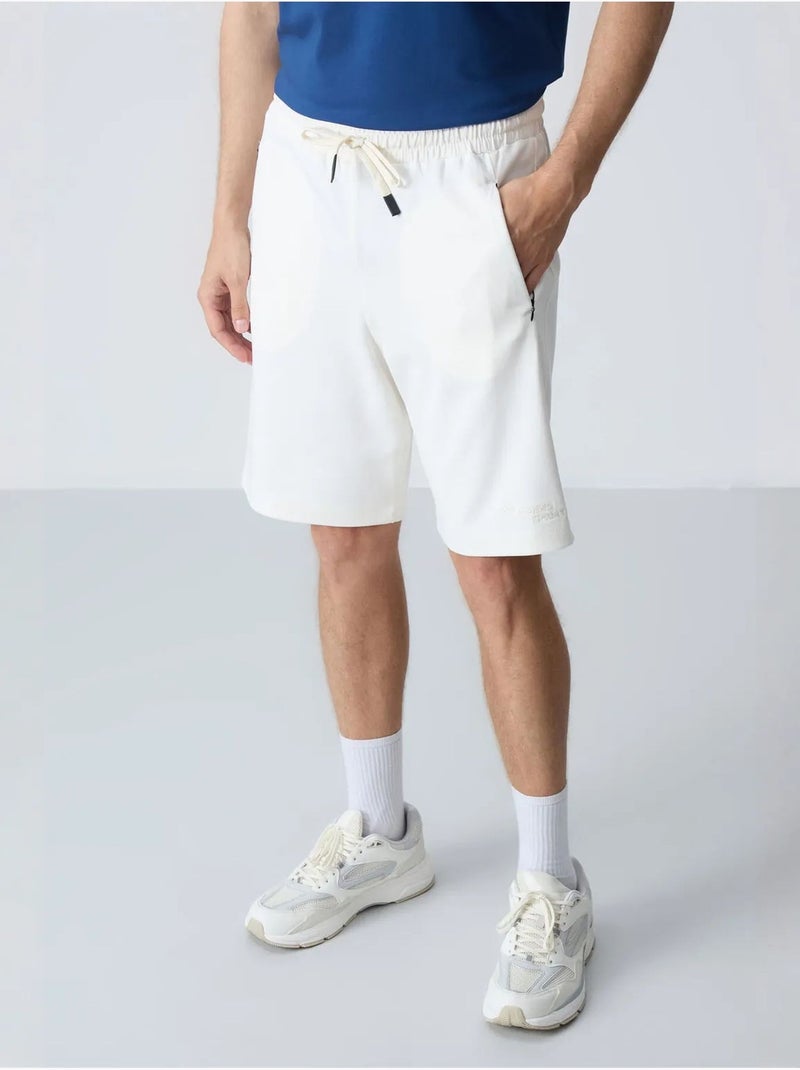 Short en jersey homme, coupe regular tommy Blanc - Kiabi