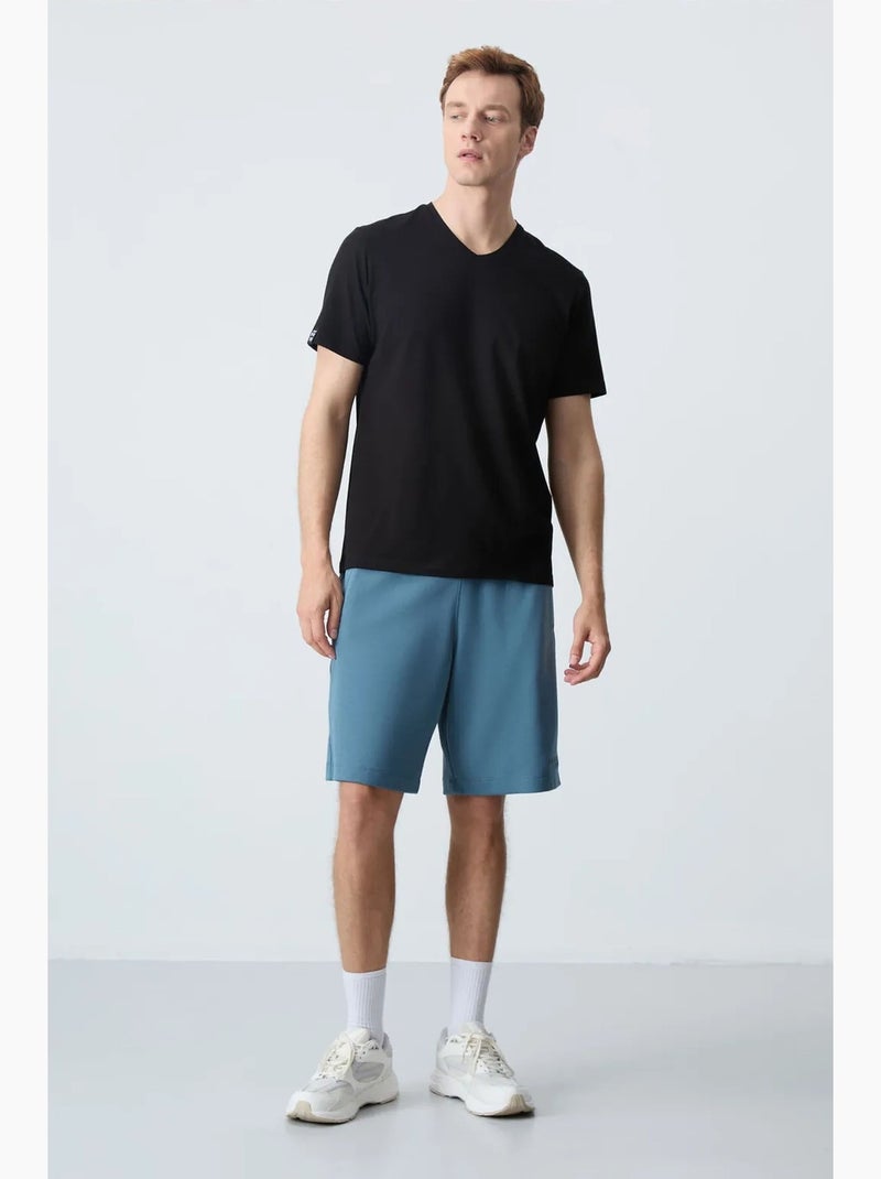 Short en jersey homme, coupe regular tommy Bleu - Kiabi