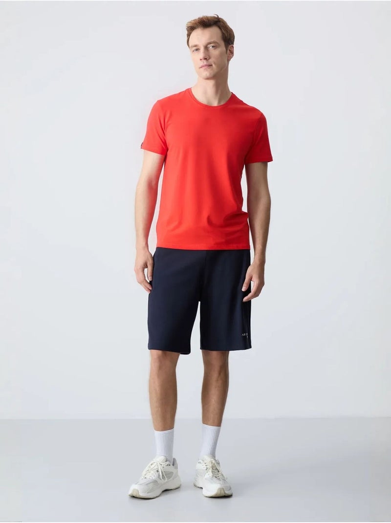 Short en jersey homme, coupe regular tommy Bleu marine - Kiabi