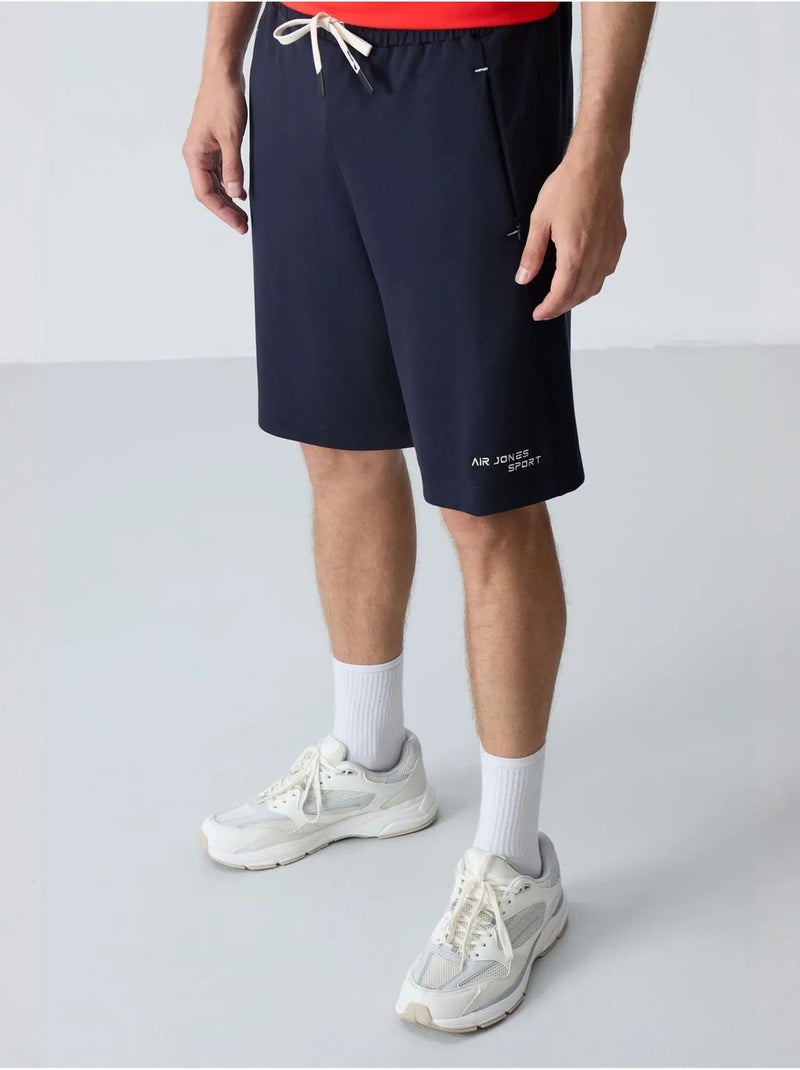 Short en jersey homme, coupe regular tommy Bleu marine - Kiabi