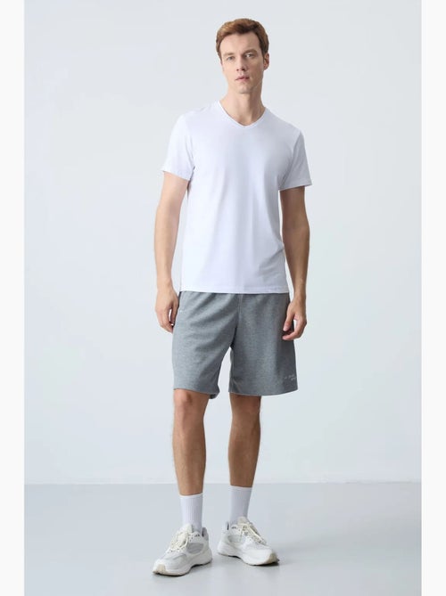 Short en jersey homme, coupe regular tommy - Kiabi Short en jersey homme, coupe regular tommy - Kiabi