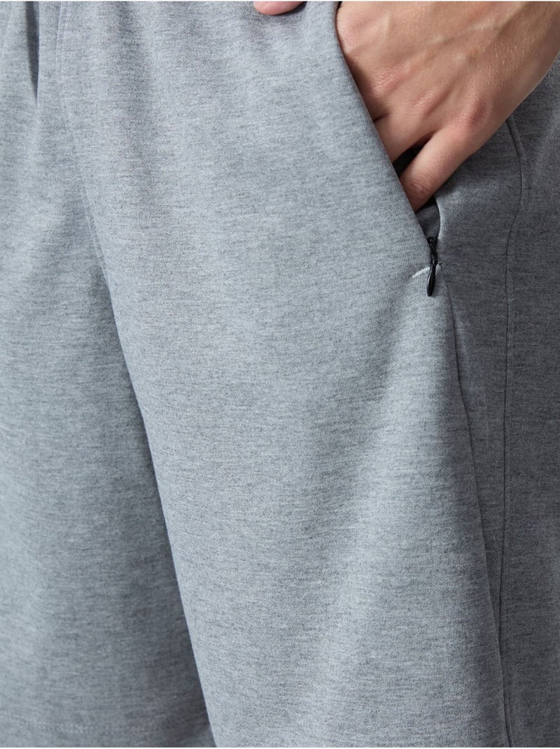 Short en jersey homme, coupe regular tommy Gris - Kiabi